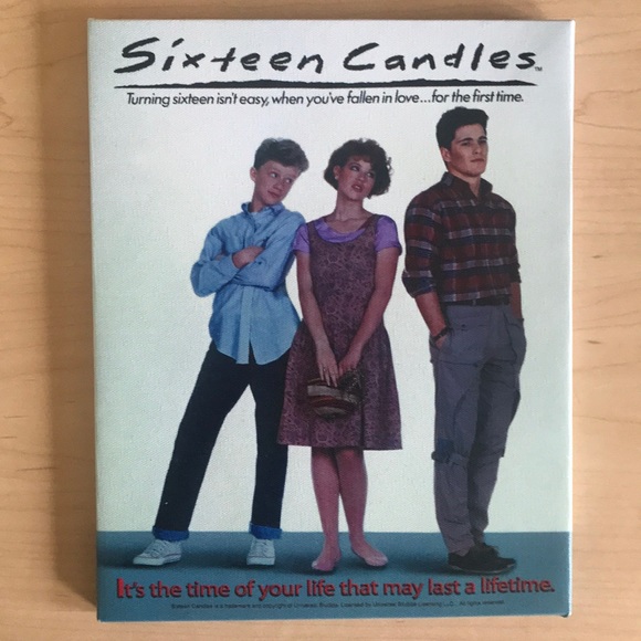 Canvas 16 Sixteen Candles Wall Decor 80’s - Picture 1 of 1